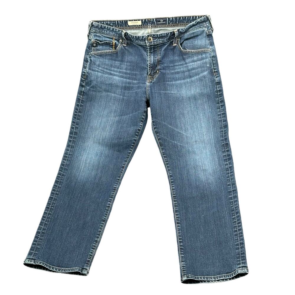 Adriano Goldschmied Jeans Mens 36x29* The Graduate Tailored Leg Dark Wash Denim